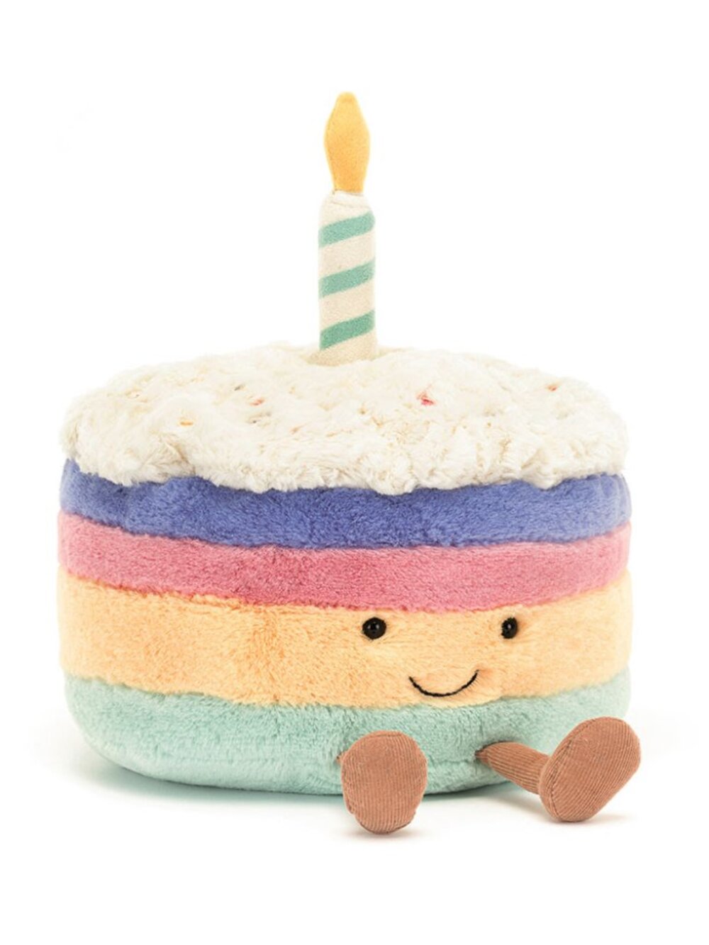 NWT Jellycat Rainbow Cake Large